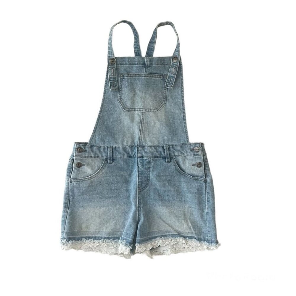 Cat & Jack Shorts Overalls Size 14/16 VGUC - Picture 1 of 1